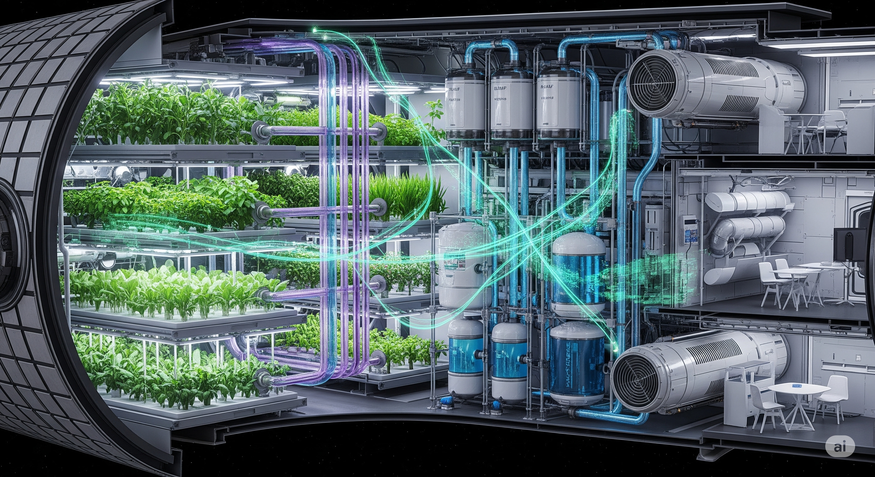 Closed-Loop Ecosystems