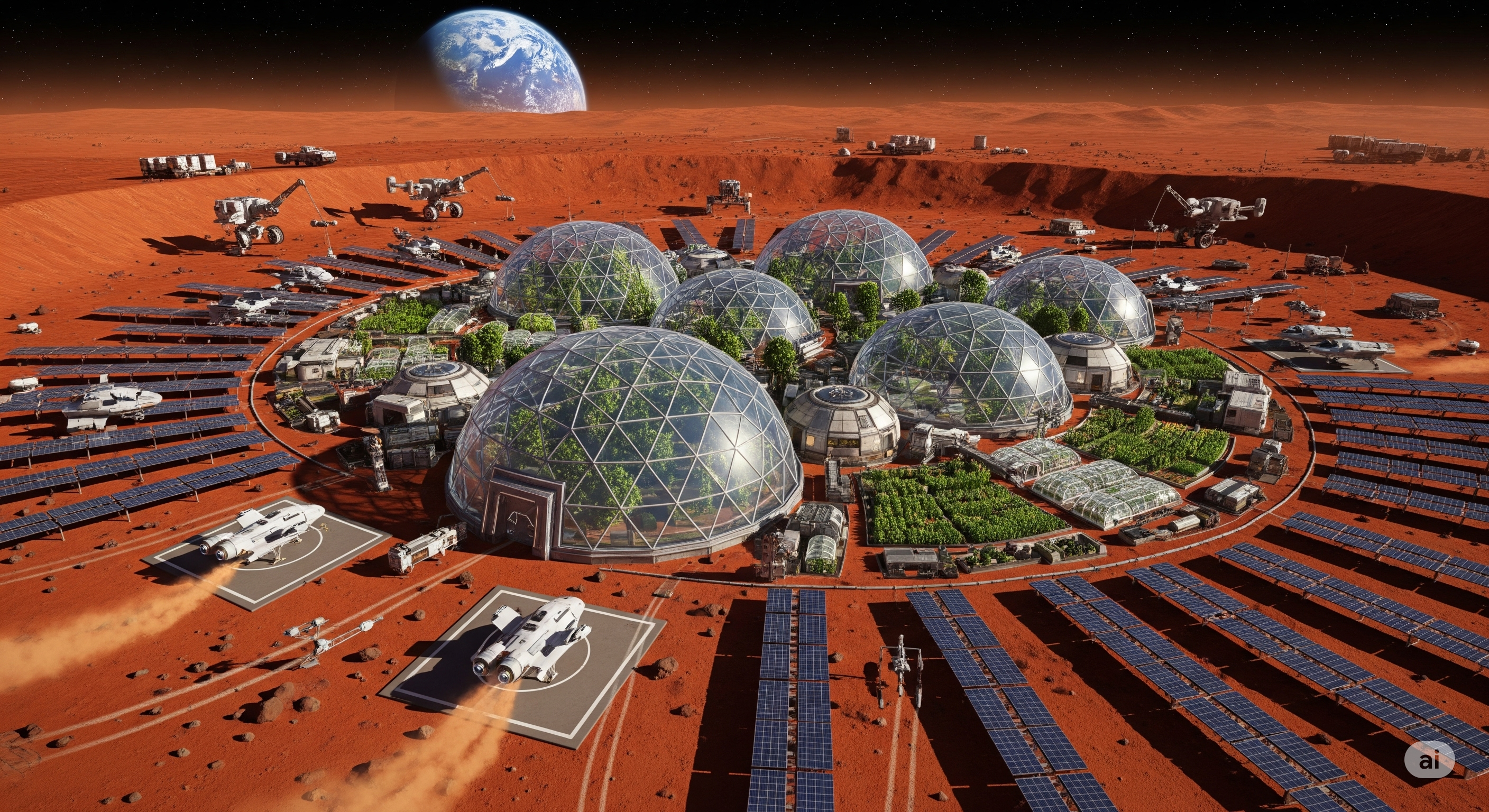 Future Space Colony - Our Vision