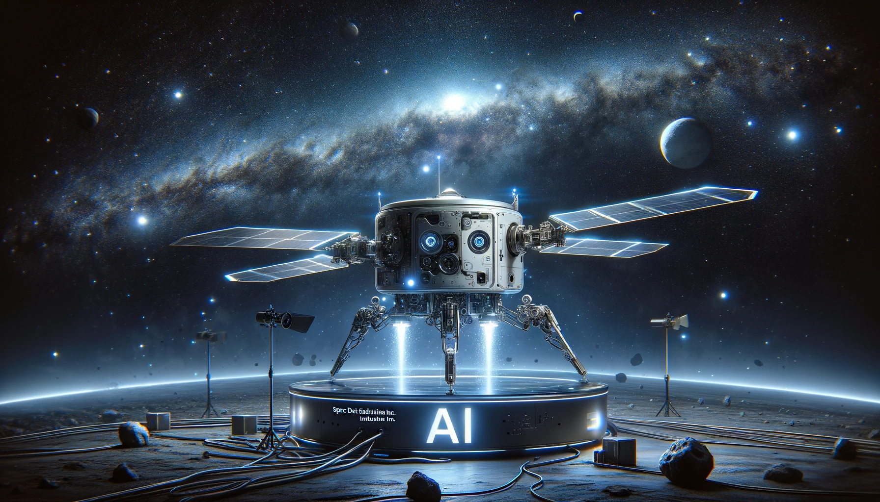 AI Robotic Space Systems Image