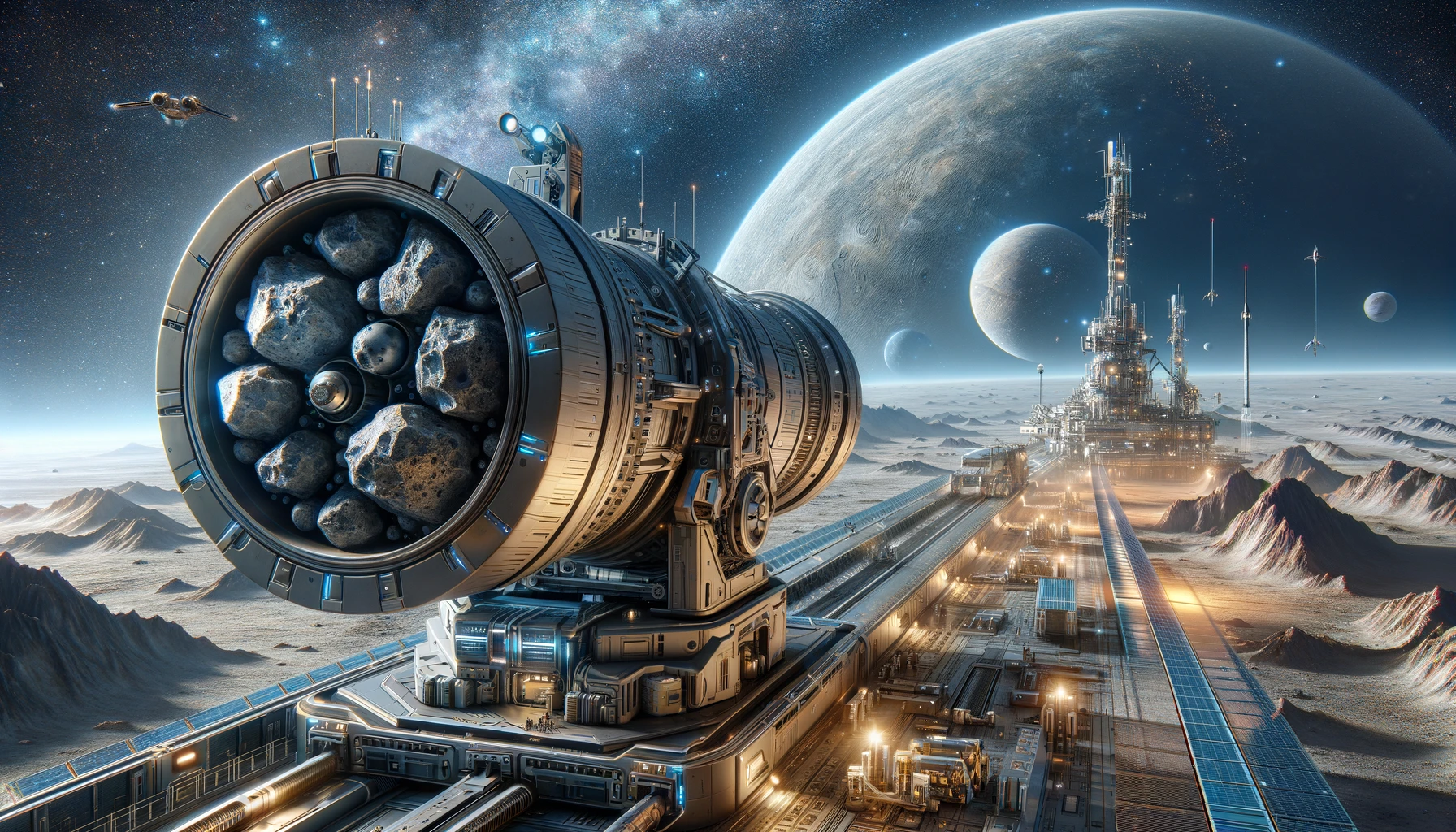 Large Aggregate Cannon System Image