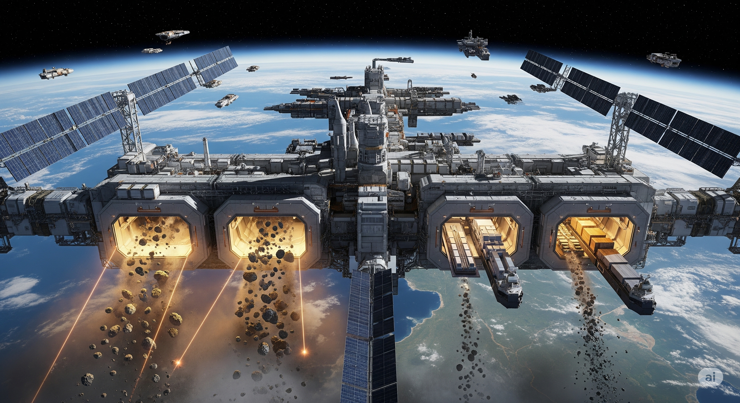 Space Processing Infrastructure